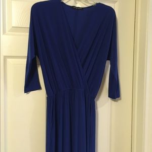 Royal blue long sleeved romper