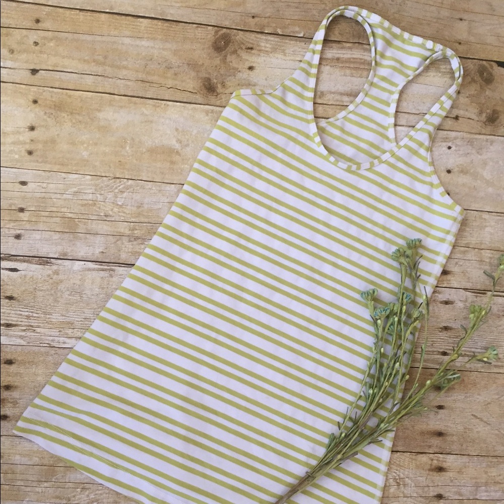 Lululemon Racerback Striped Tank