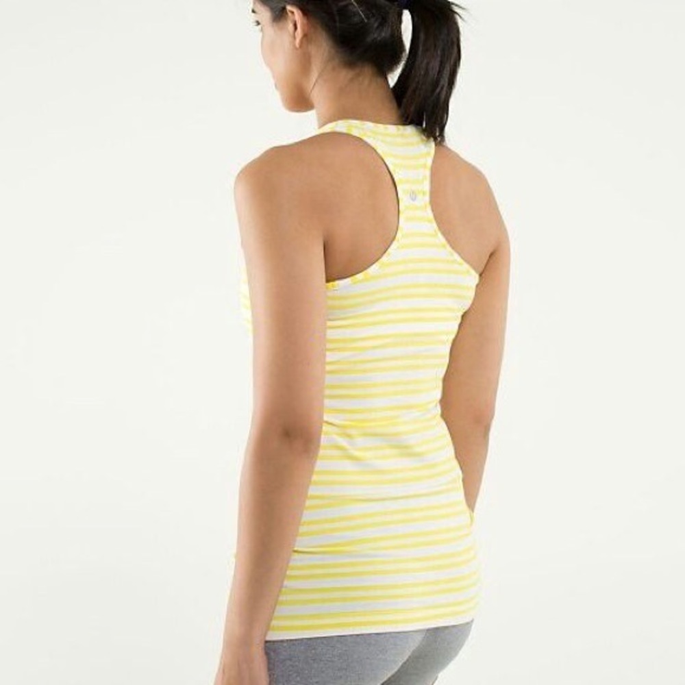 Lululemon Racerback Striped Tank - Picture 3 of 3