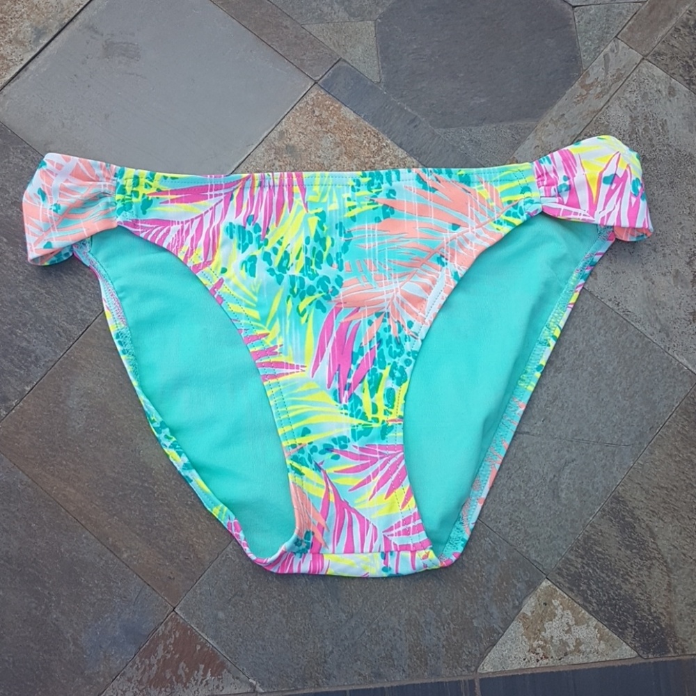 Tropical Neon Bikini Bottoms