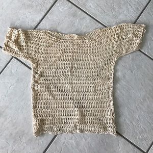 Fishnet Coverup Top from Anthro