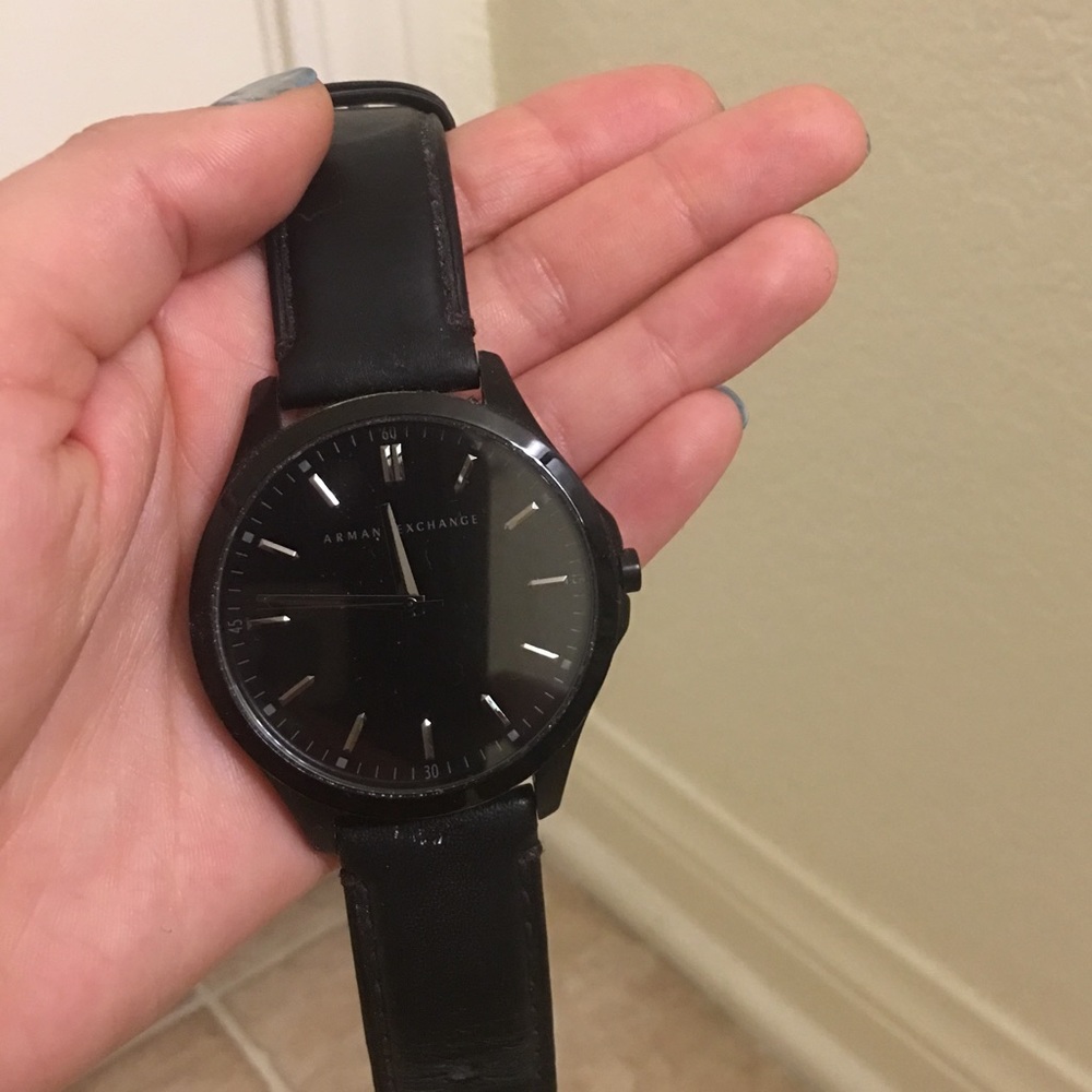 Armani Exchange Black Watch