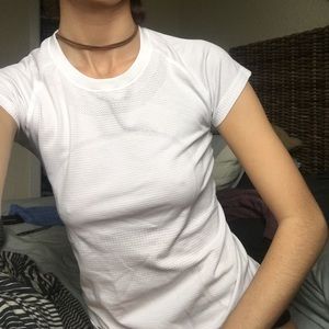 Lululemon white T-shirt