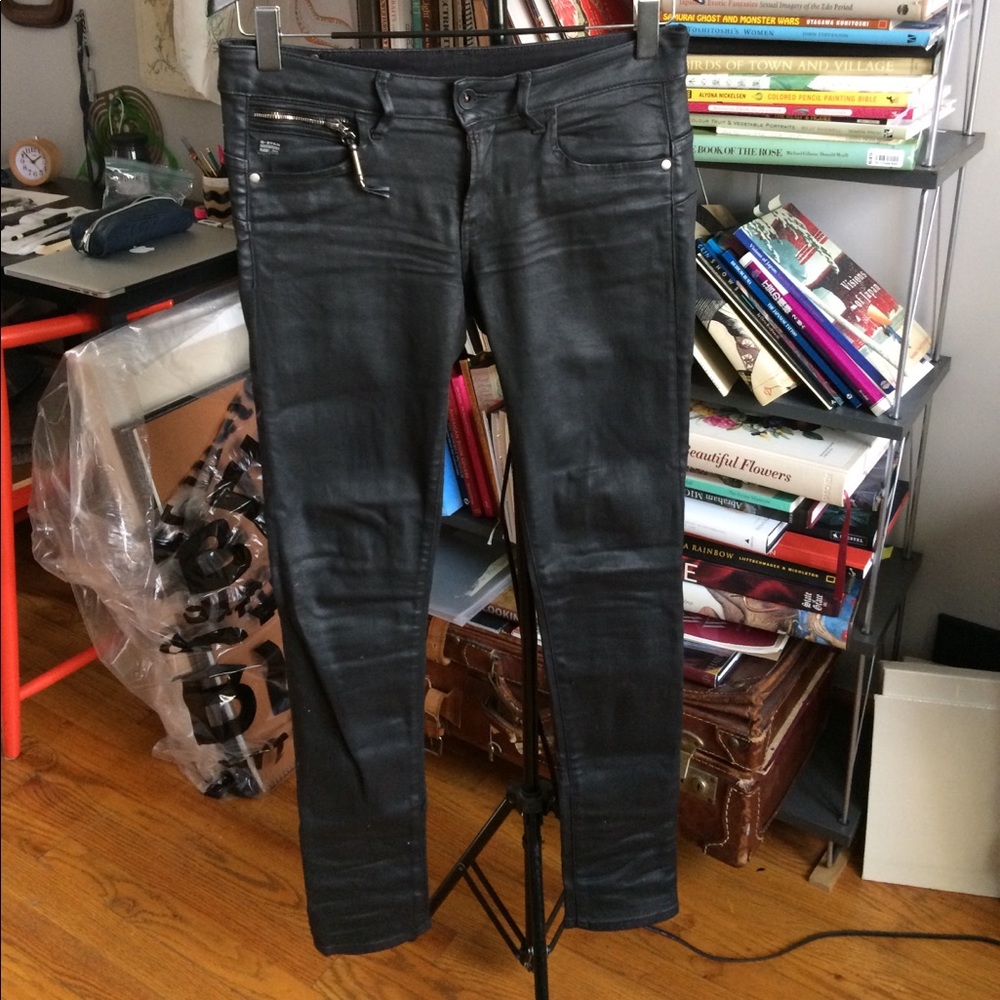 G Star Women's Coated Jeans