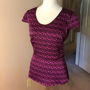 Ann Taylor peplum top