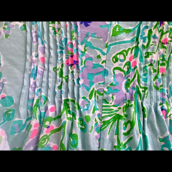 Lilly Pulitzer Pool Blue Southern Charm Braylen - Picture 3 of 4