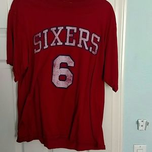 Philadelphia 76ers Julius Erving shirt
