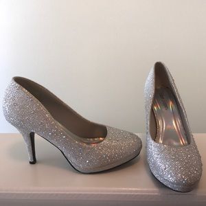 Silver Slipper heels