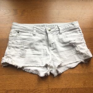 White Shorts