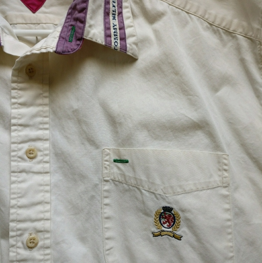 Vintage Tommy Hilfiger Long Sleeve Button Up