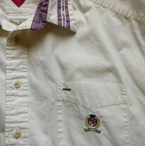Vintage Tommy Hilfiger Long Sleeve Button Up - Picture 1 of 4