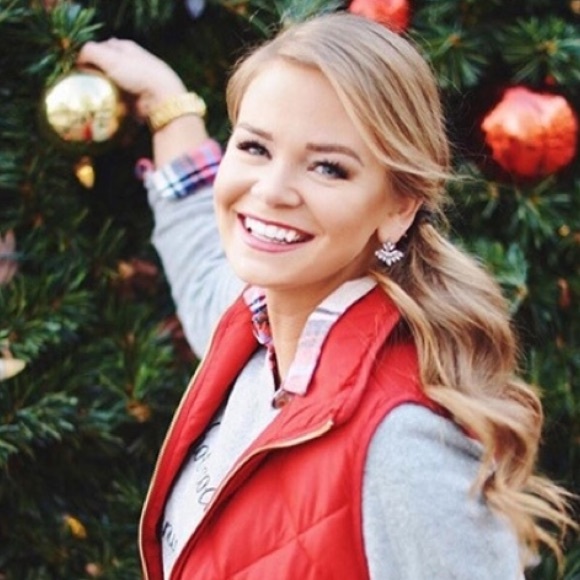 Crystal Fan Earrings - Picture 3 of 5