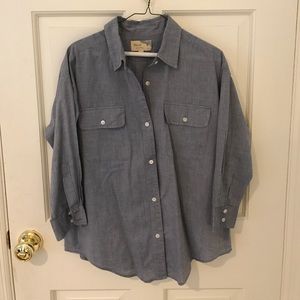 Oversized Elizabeth and James Button Down