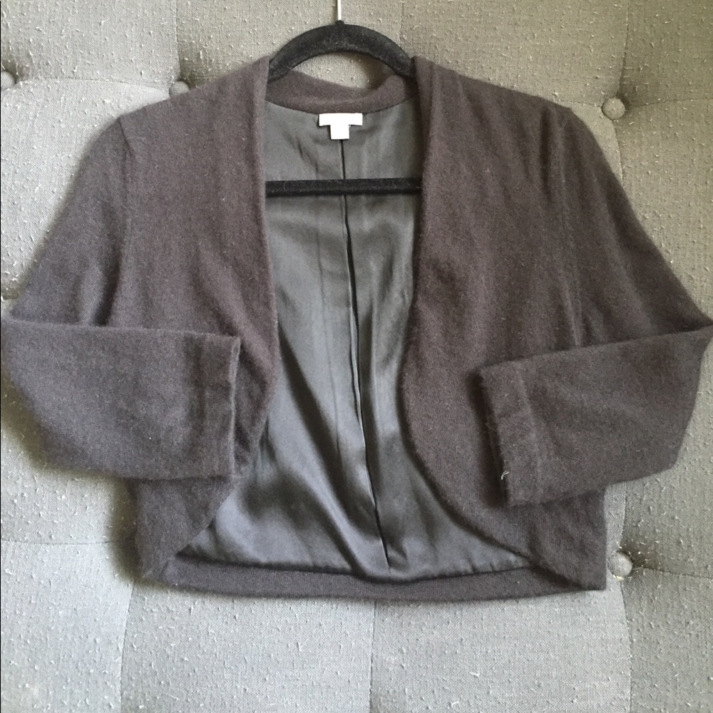 Ann Taylor black shrug, great cover up, sz. S