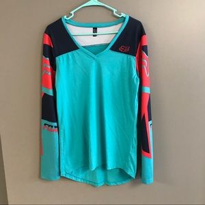 Long sleeve fox fashion jersey