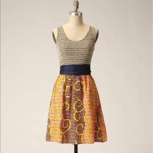 Anthropologie Flight of the need dress by Porridge