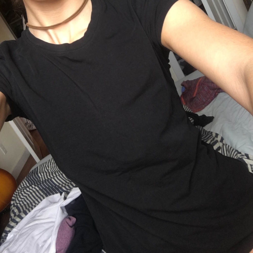 Black Lululemon T-shirt