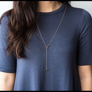 Tanner Toggle Lariat Neckalce with &20 off coupon