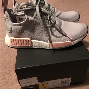 Size 8 adidas vapor pink nmd