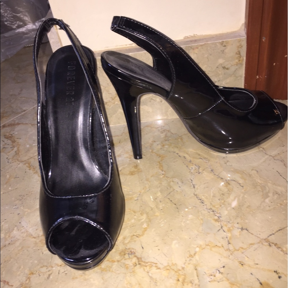 Sling back heels!