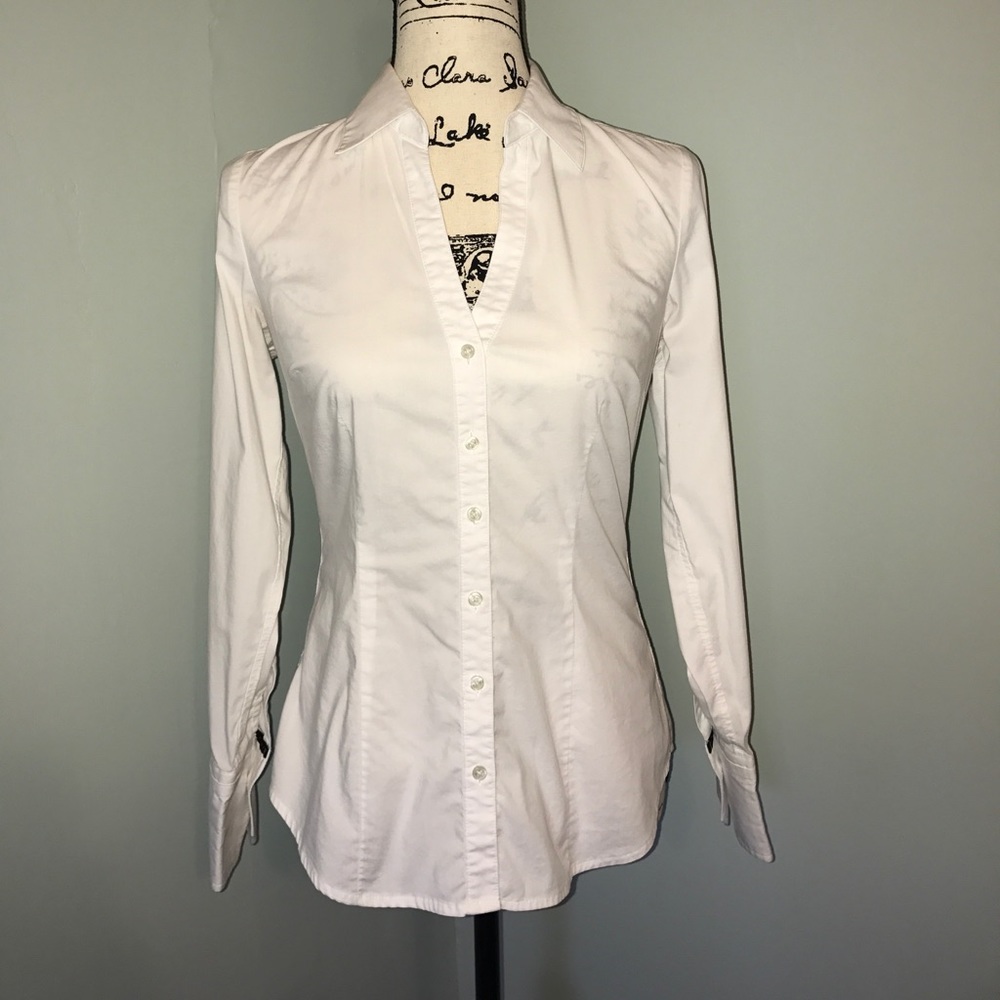 Fitted, Button Down Dress Shirt