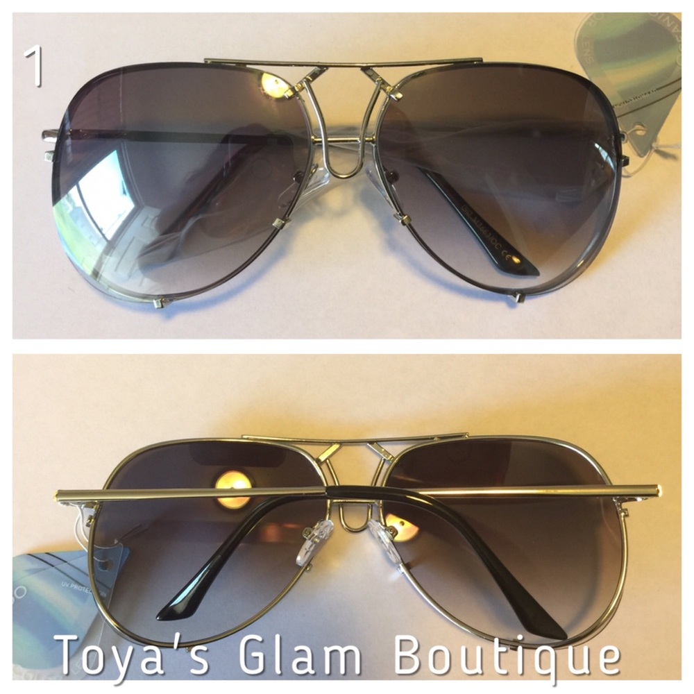 Oceanic Metal Color Lens Sunglasses