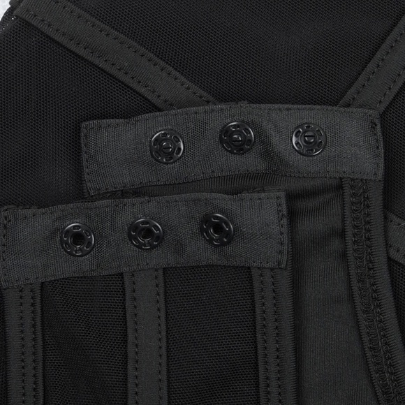 Serene's V Strap Sexy Bodysuit Top - Picture 6 of 8