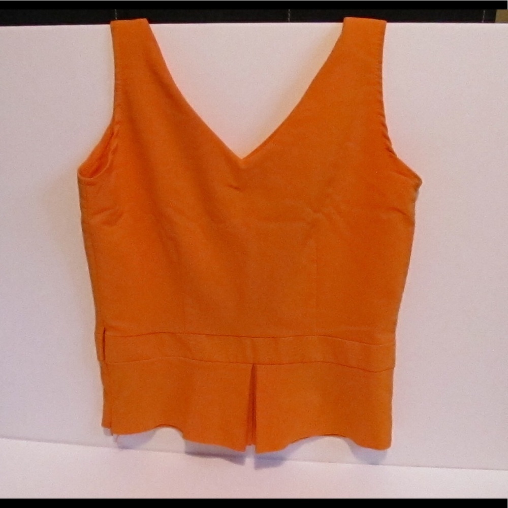 Orange Rag Crop Top