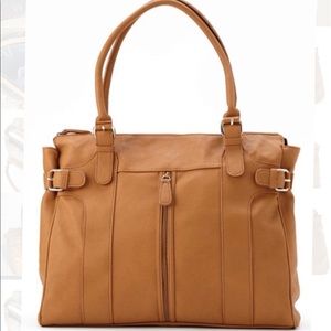 Cole Career Tote Hunter Vinyl