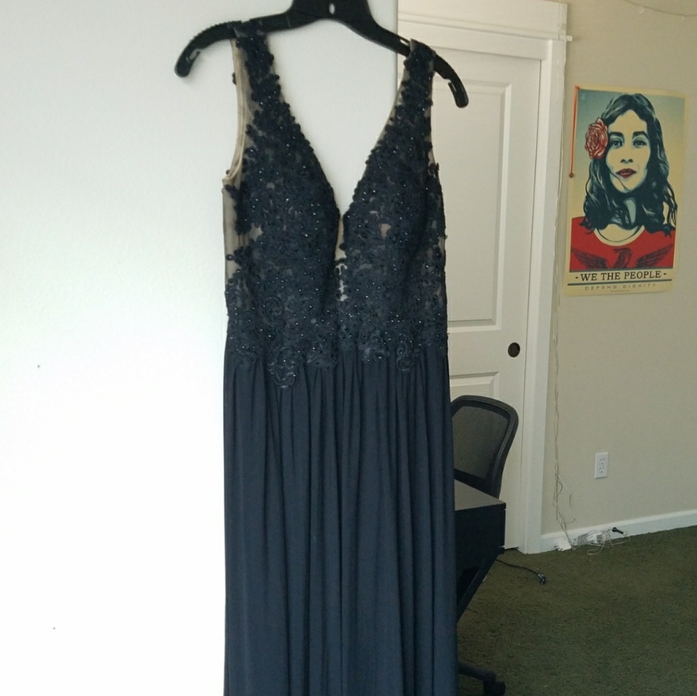 Black Sherri Hill Prom Dress