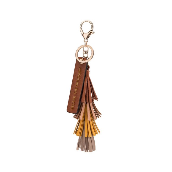 Tassel Quote Key Ring - Melie Bianco - Picture 4 of 4