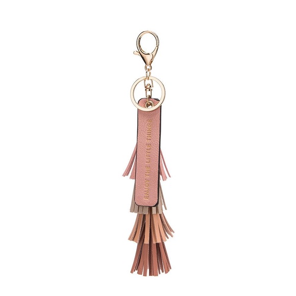 Tassel Quote Key Ring - Melie Bianco - Picture 2 of 4