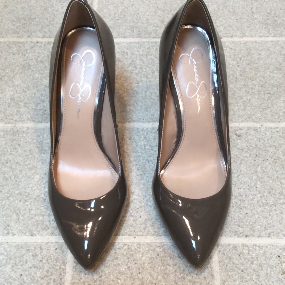 Warm Grey Jessica Simpson Pumps