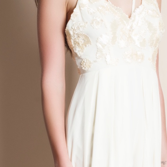 Cross Back Maxi Romper - Picture 3 of 4