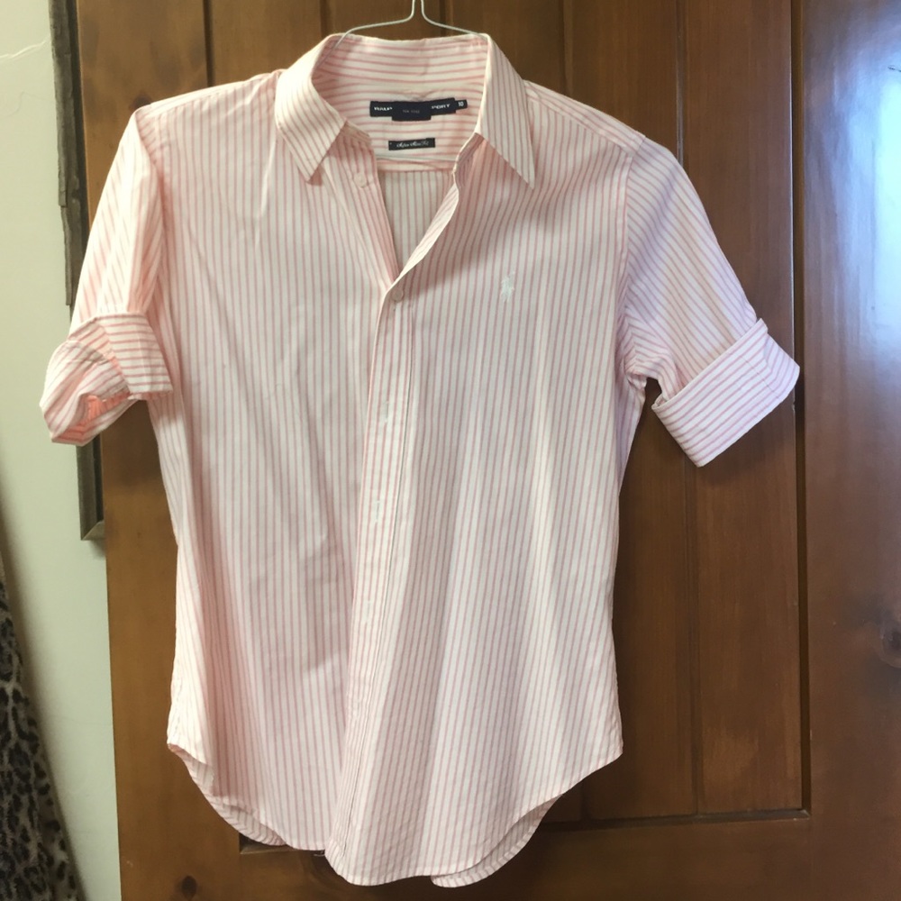Ralph Lauren spider blouse slim fit