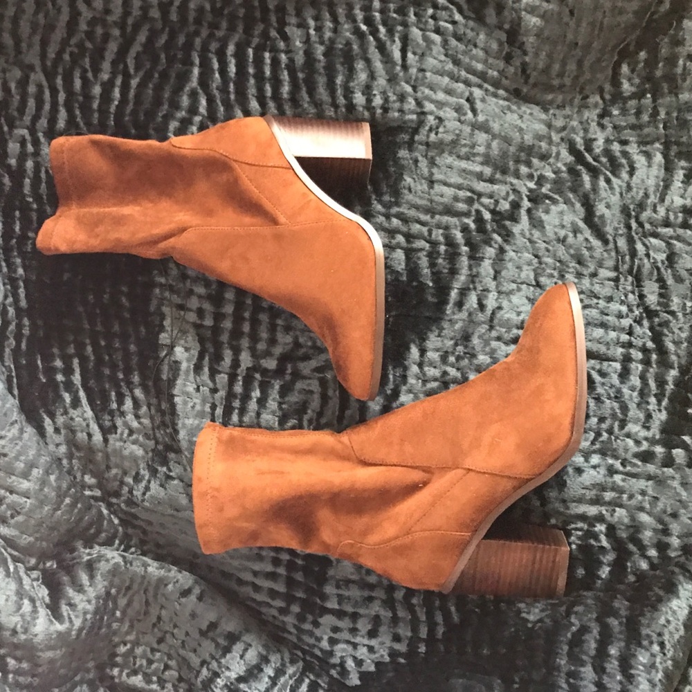 Brown Sock booties