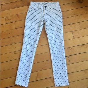 DL1061 Angel Mid-Rise Skinny Ankle Printed Jeans