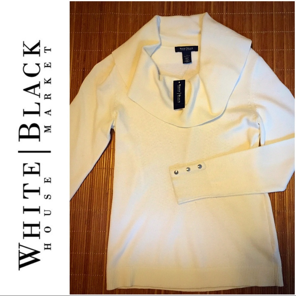 Winter White WHBM Sweater