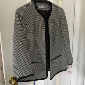 Kasper Houndstooth jacket