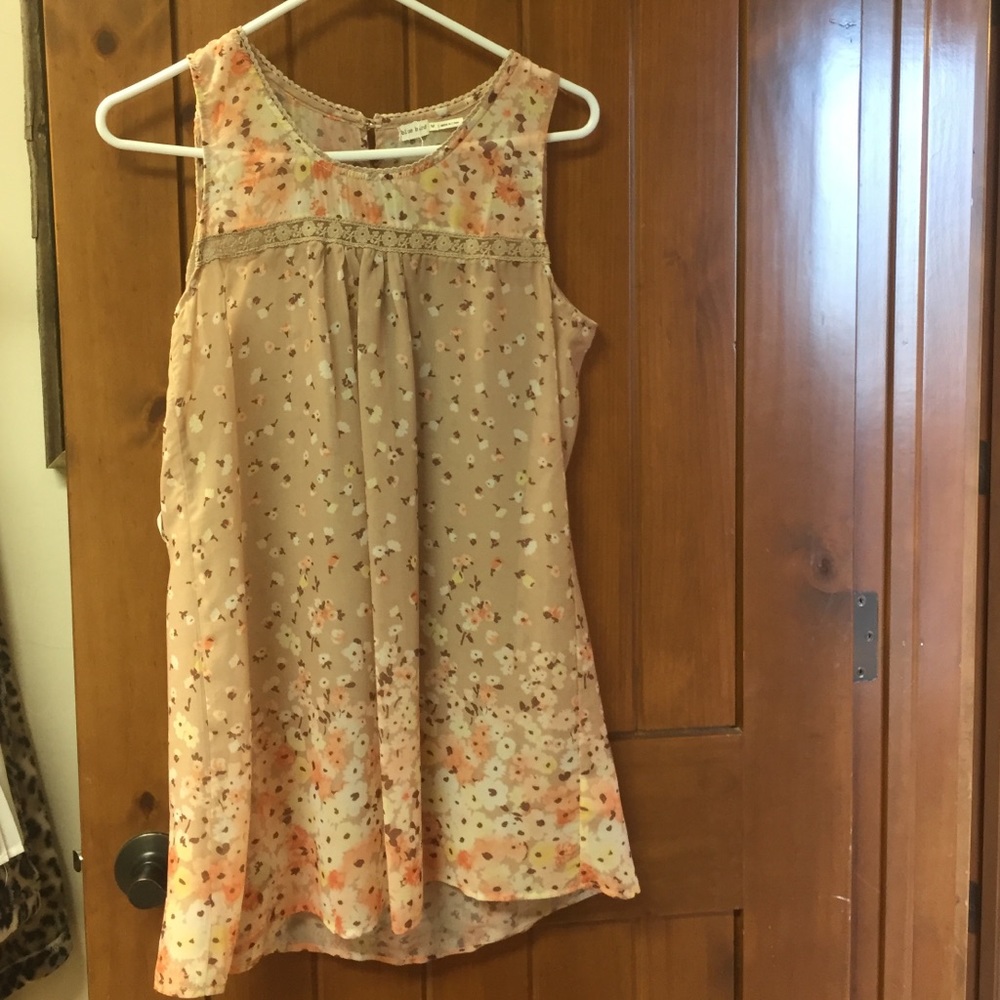 Blue bird blouse