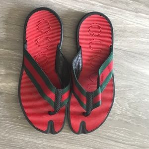 Authentic Men Gucci Flip Flops