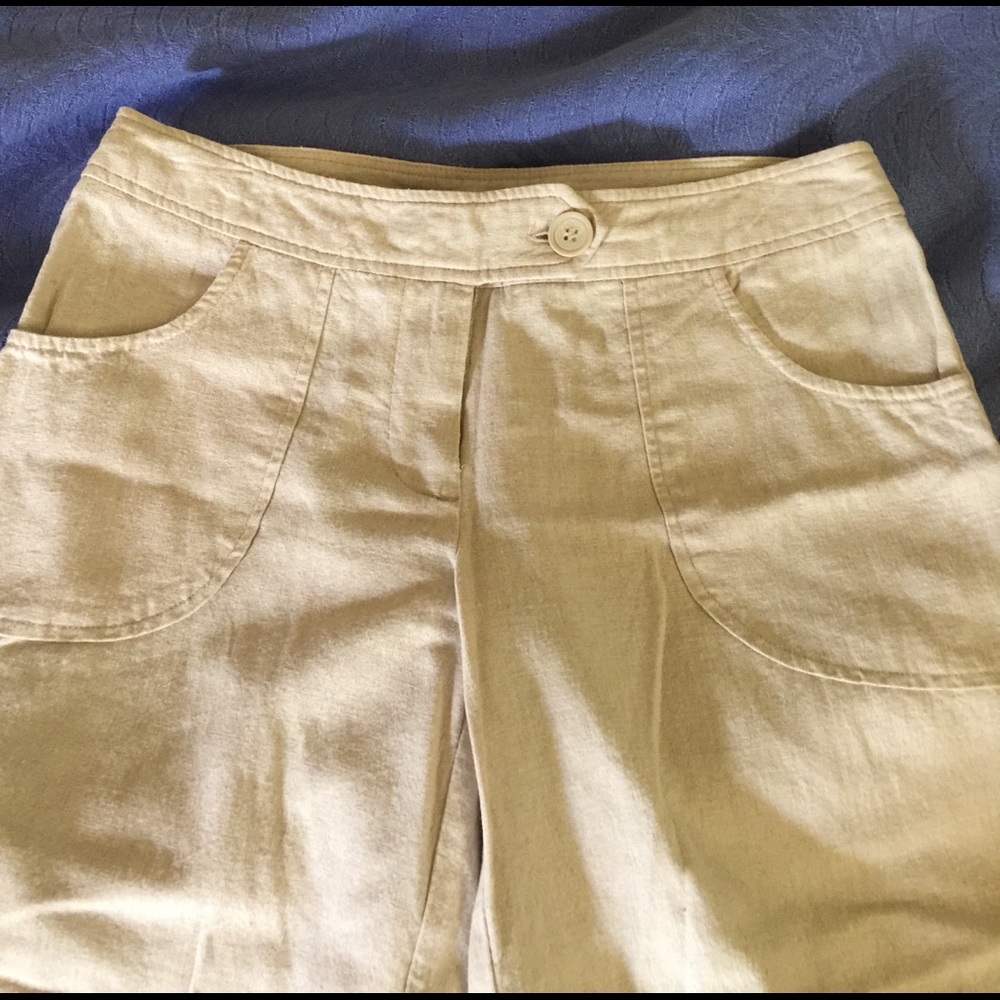 Linen capris - Picture 2 of 4