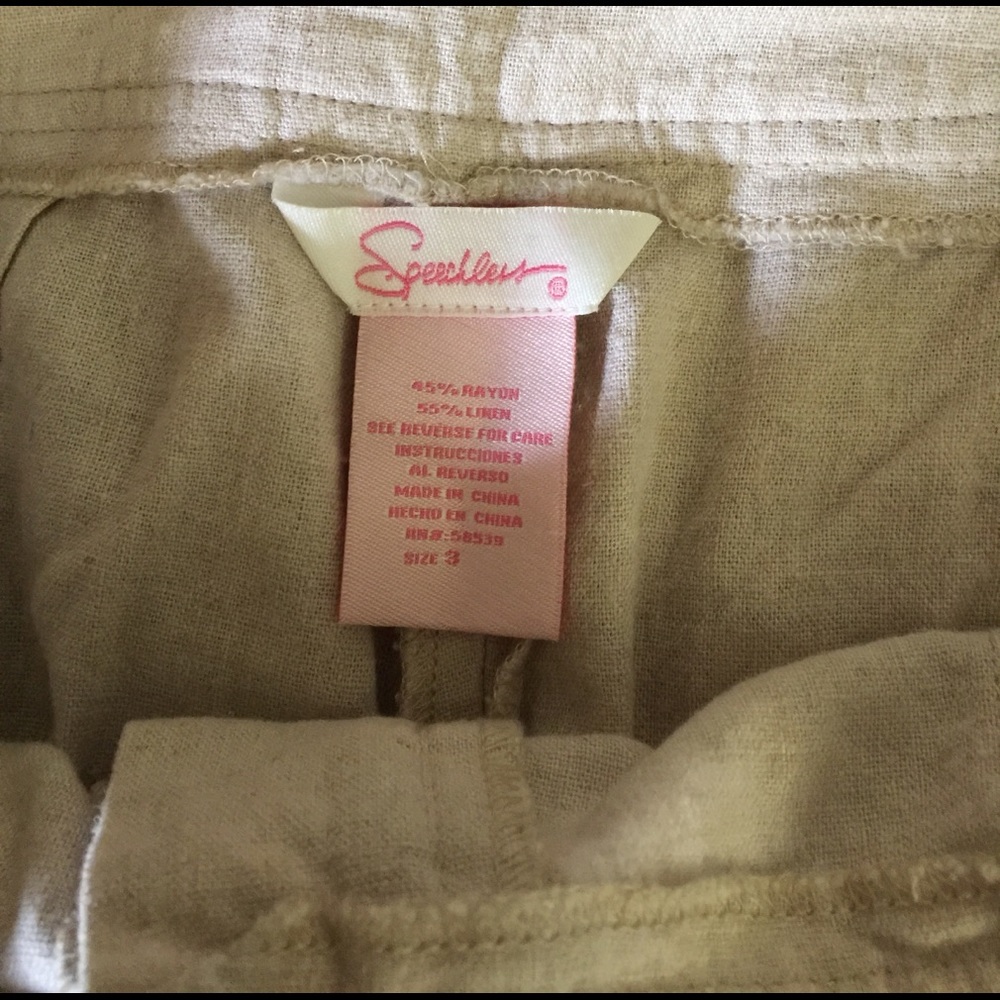 Linen capris - Picture 4 of 4