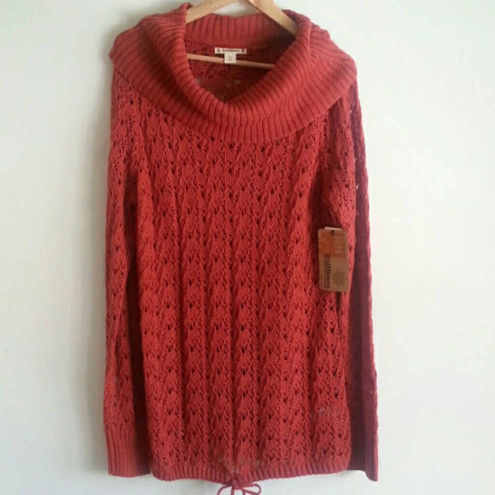 New RUFF HEWN SWEATER XL