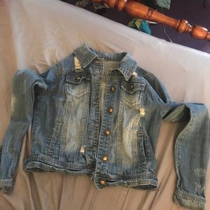 Cropped Jean Jacket