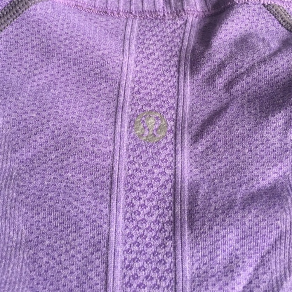 Purple Lululemon T-shirt
