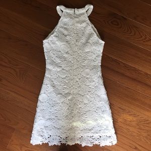 love poem ivory lace dress