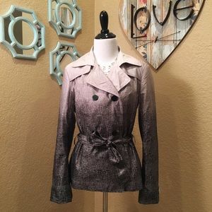 Ombré Dip-Dye Jacket