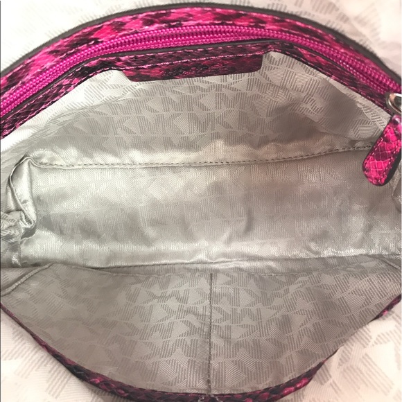 Michael Kors Daria Embossed Clutch & Shoulder Bag - Picture 7 of 7