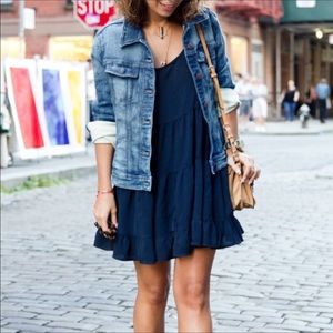 Navy Blue Dress